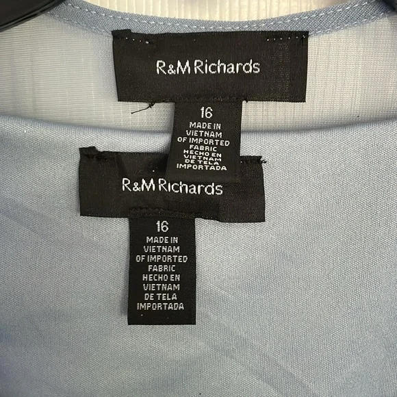 R&M Richard MOB dress, teal size 16 - Picture 11 of 13